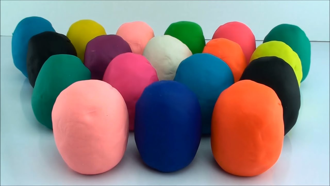 Play doh Surprise Eggs 2016 MLP Silver Snowball Shopkins Hello Kitty Toy Story Emoji Toys for Kids