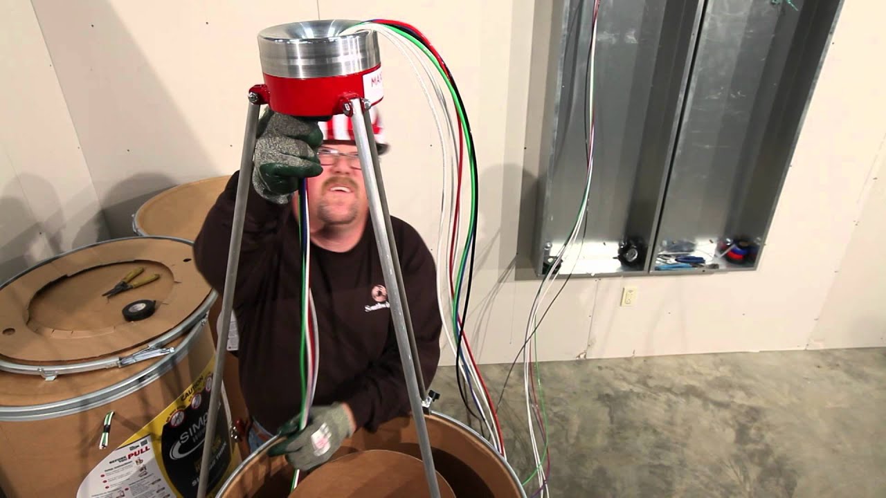 Southwire's SIMpull BARREL&trade; Cable Drum How-To