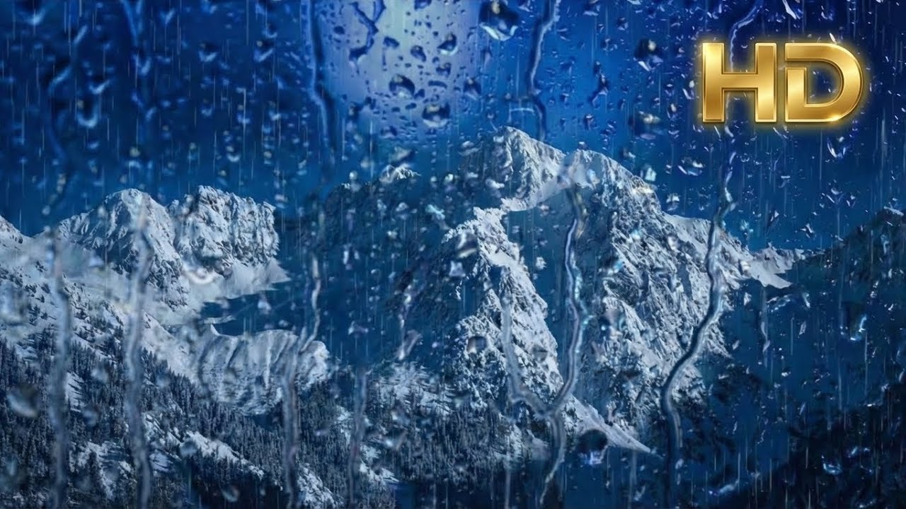 Relaxing Mountain Rain in the Himalayas ASMR Rain Sounds for Sleeping AND Study