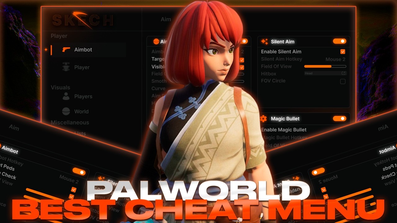 ^^The Best^^ Cheat Menu - For Palword | Undetected Cheat For PWorld | Many Functions | FREE Download