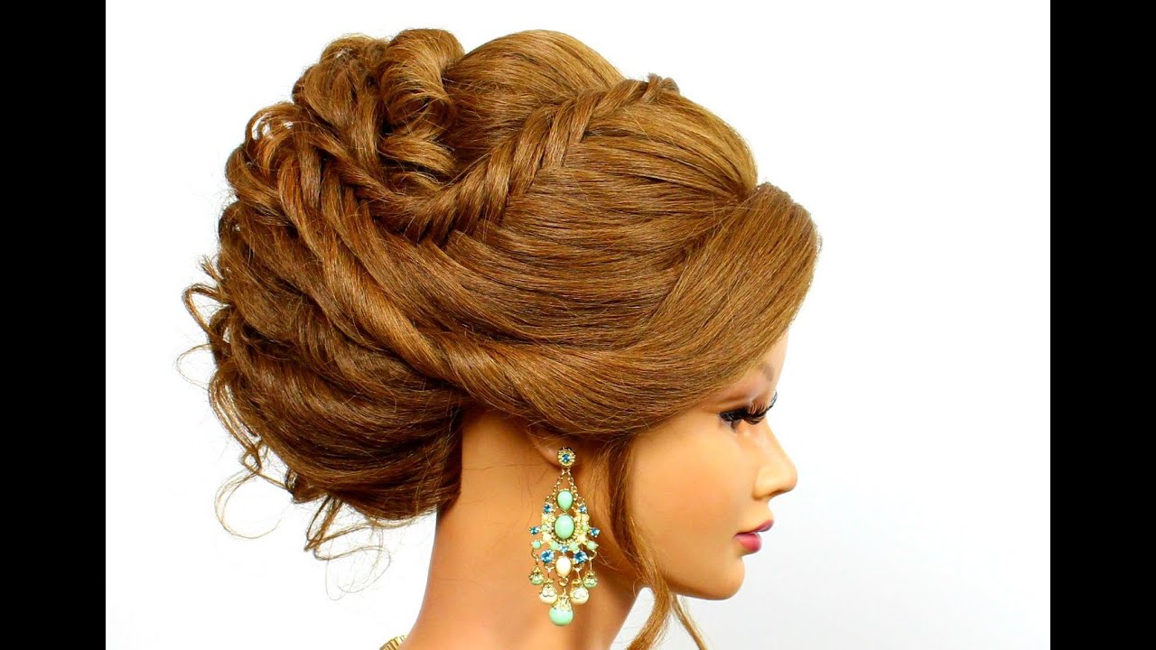 Updo Hairstyle For Long Hair Tutorial