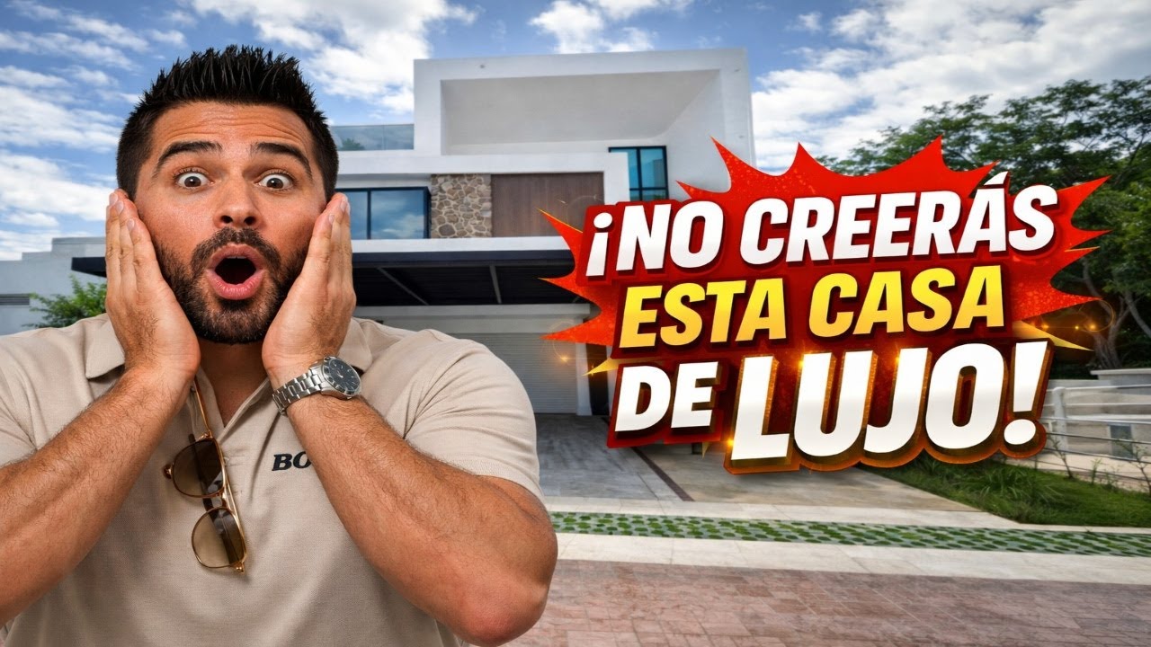 ✨ Acompáñame en este recorrido por esta casa en Vía Cumbres, Cancún.