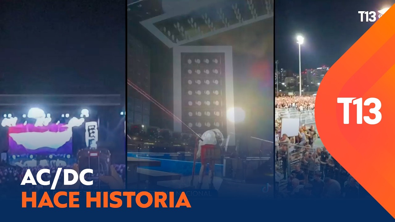 AC/DC hace historia en Chile en medio de reclamos de fans