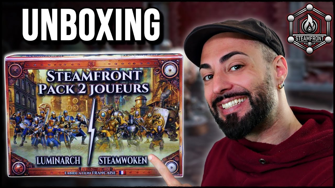 Steamfront | Unboxing du pack 2 joueurs — Nouveau jeu d’escarmouche FR