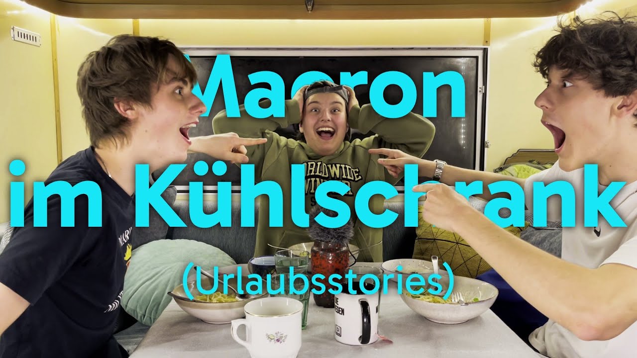 Macron im Kühlschrank (Urlaubsstories)