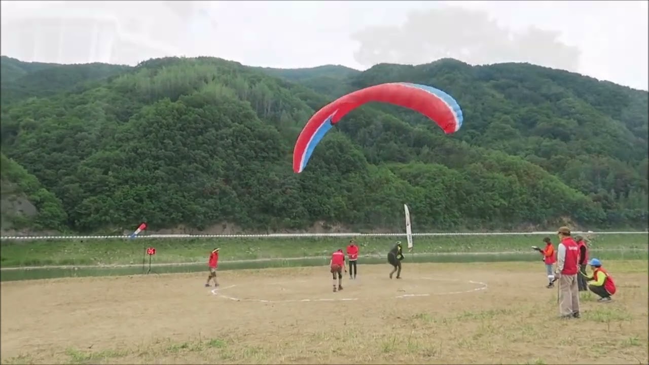 Aterrizagem Parapente