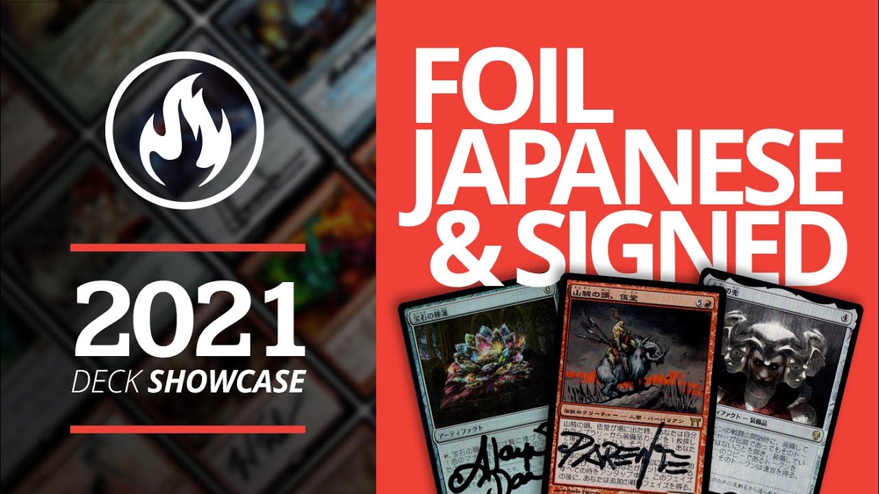 Godo, Bandit Warlord &mdash; Commander/EDH Deck | 2021 Deck Showcase &mdash; Foil, Japanese, & Signed Cards