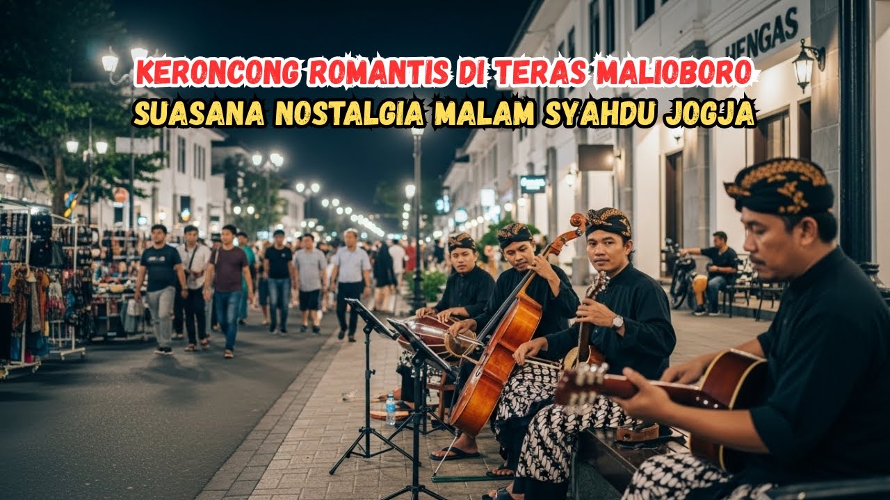 Keroncong Romantis di Teras Malioboro – Suasana Nostalgia Malam Syahdu Jogja