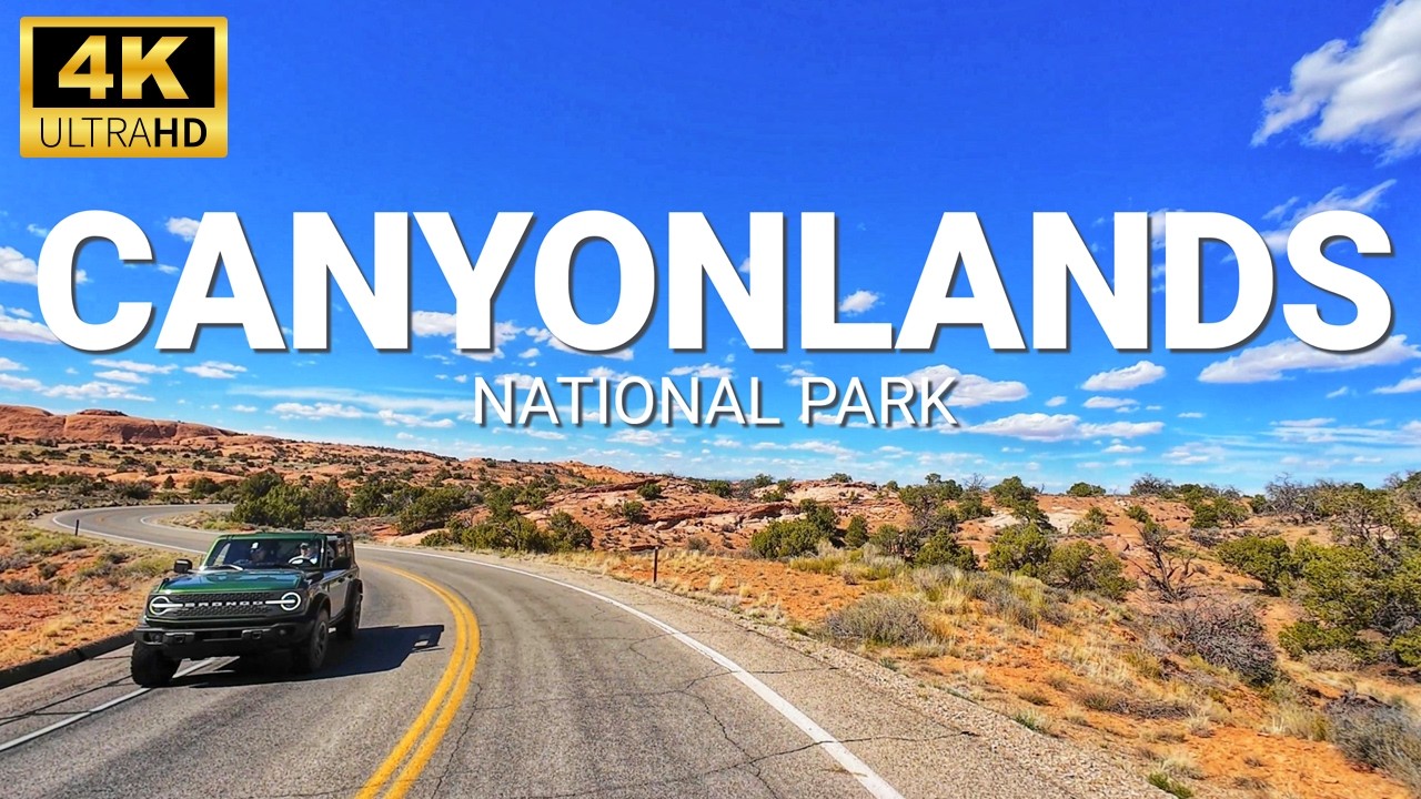 Canyonlands National Park, Utah Scenic Drive – 4K Driving Adventure