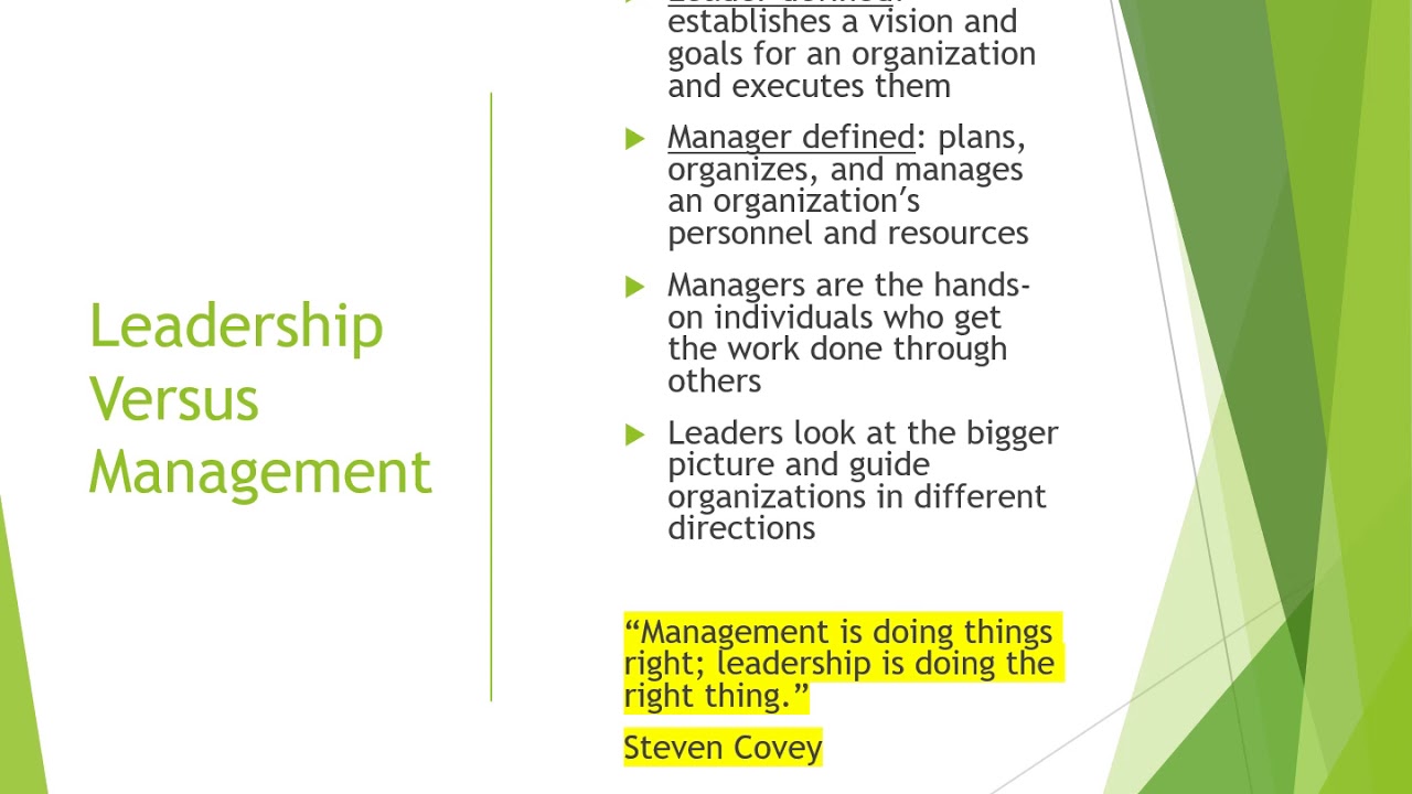 Leadership in Nursing