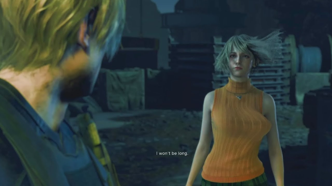 Ashley ballistics glitch #residentevil4 #physics #ballisticmissiles
