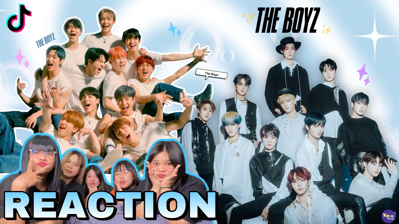 หยิบยืมรีแอค | TIKTOK CHALLENGE - THE BOYZ | หล่อแต่ขายขำเก่งมากก น่ารักมากกกก 💗💗🫶💖 #theboyz