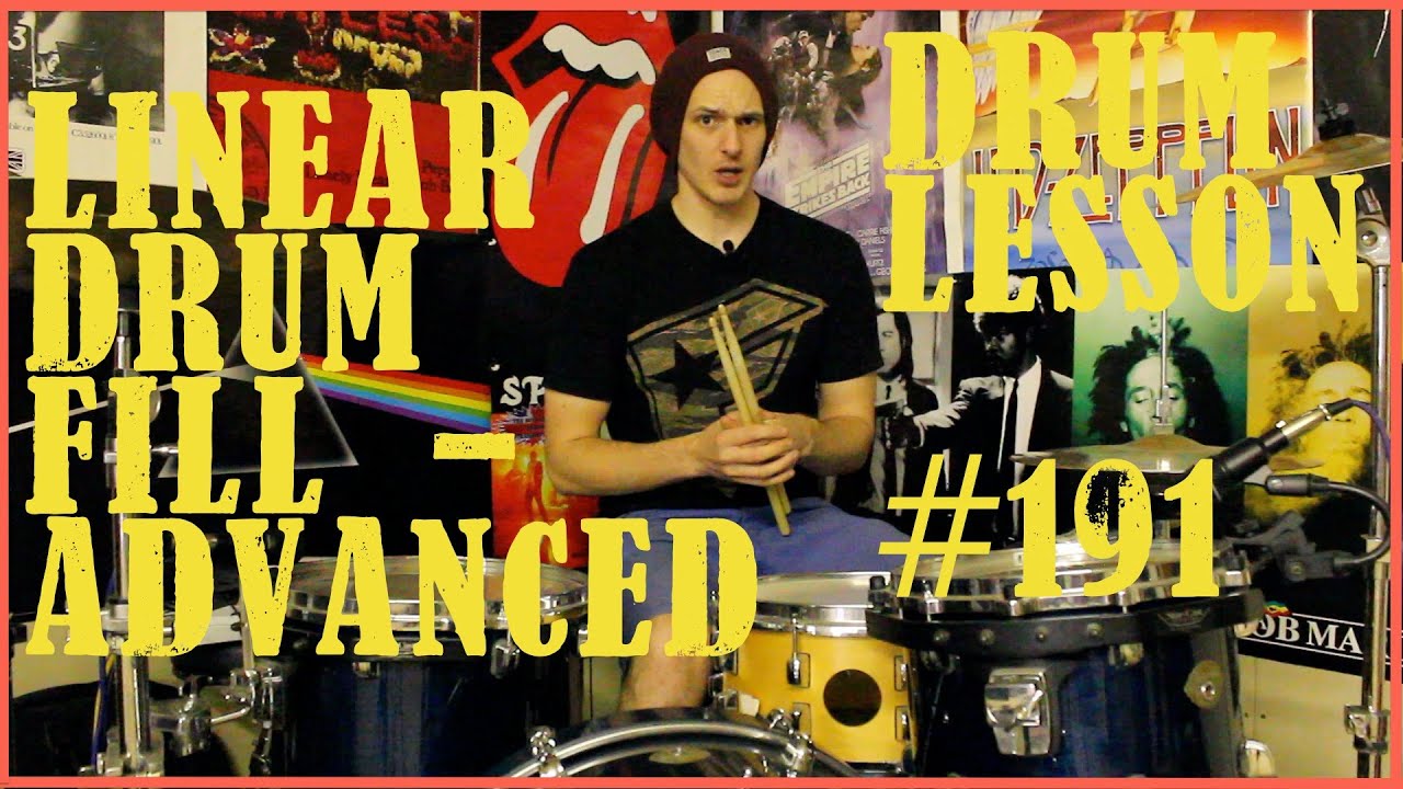 Advanced Linear Drum Fill - Lesson #191