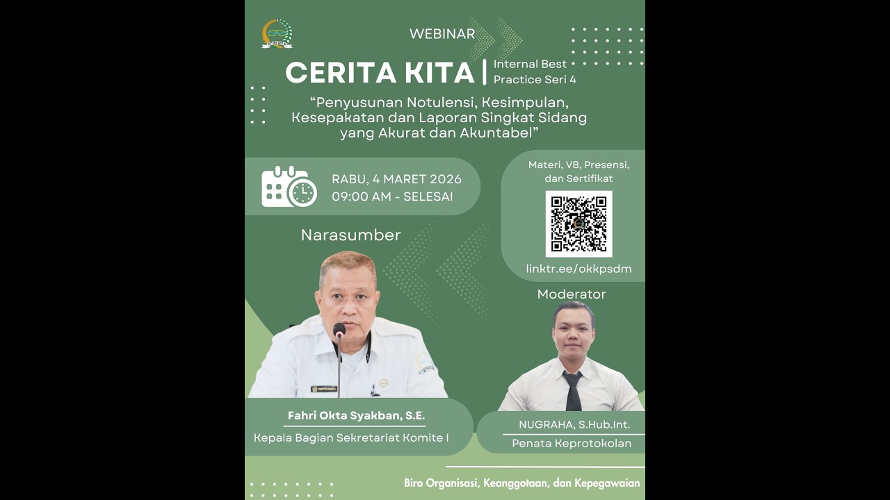 WEBINAR CERITA KITA 
