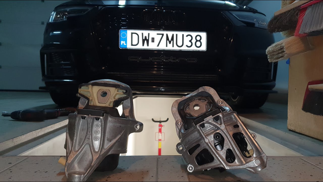 Замена опор двигателя на Audi A4 B9 2.0 TFSI gen.3 quattro