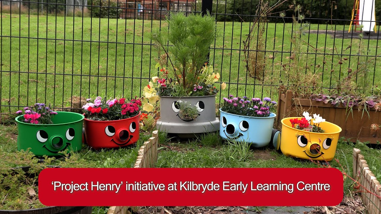 Project Henry South Lanarkshire's Nursery Garden Initiative