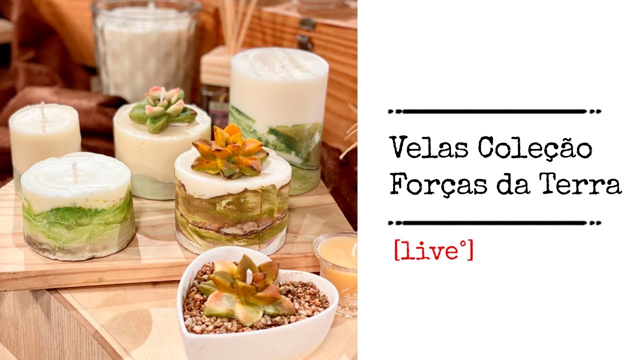 Quer Aprender? Velas Coleção Forças da Terra (LIVE)