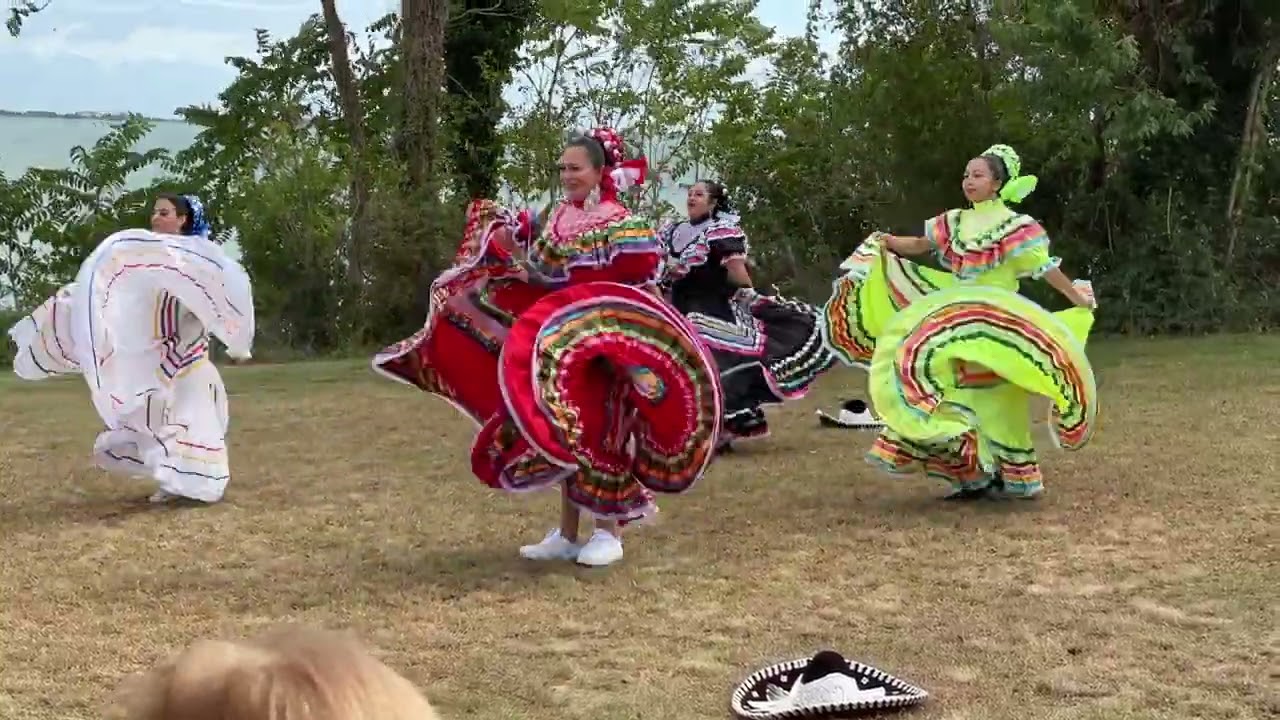 Mexican folk dancing