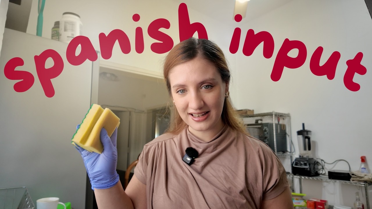 Washing the Dishes in Slow Spanish