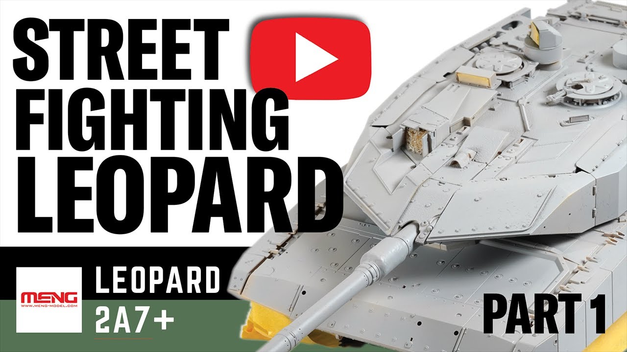 Как построить и УЛУЧШИТЬ танк MENG Leopard 2 A7 в масштабе 1/35
