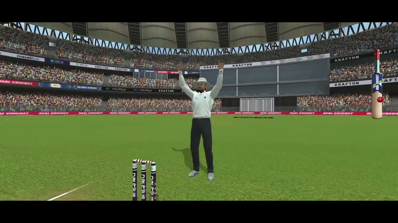 Nithish fabulous 50 in real cricket 