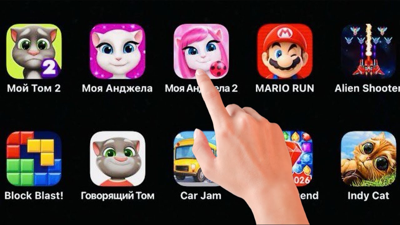 Talking Tom,My Tom,My Tom 2,Pou,Tama Dog,Help Me Tricky Story,My Angela,Talking Juan,Tom Gold Run #7