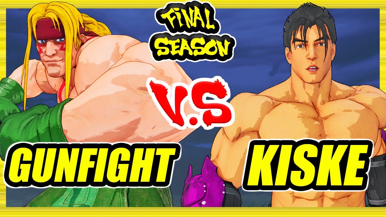 SFV CE 🔥 Gunfight (Alex) vs Kiske (Cody) 🔥 Ranked Set 🔥 Street Fighter 5