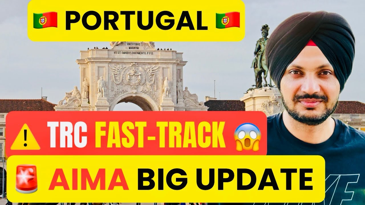 🇵🇹 Portugal TRC 2026 🚨 | AIMA Fast-Track Process | Big Relief for Migrants