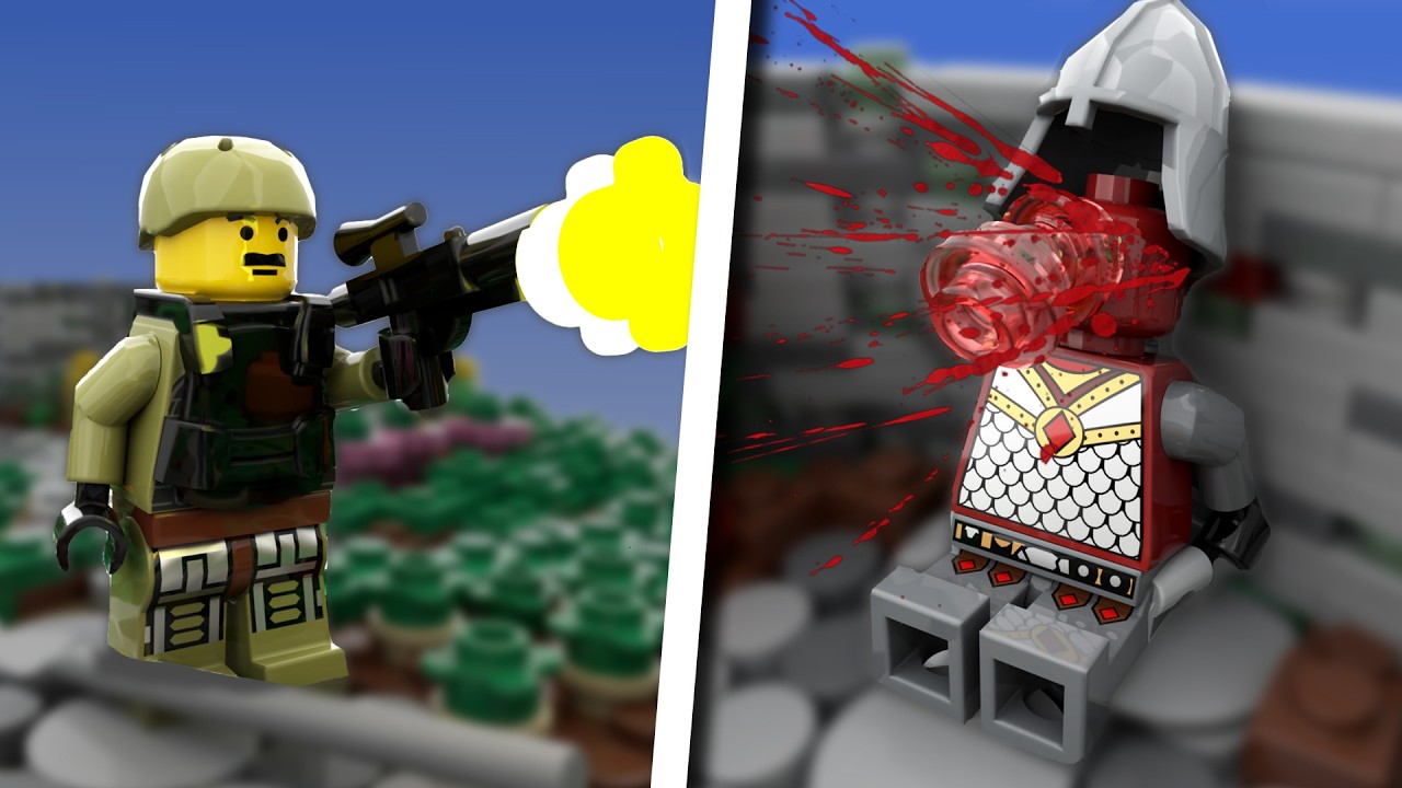 LEGO Soldier VS Knight