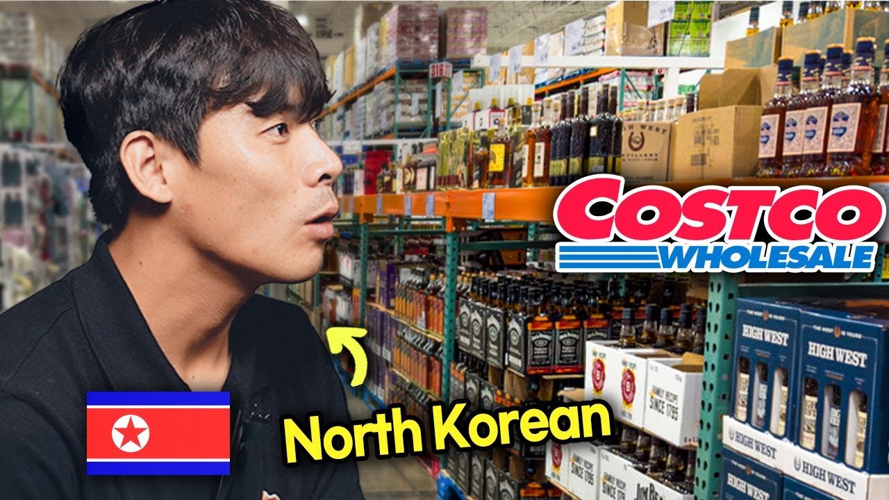 North Korean's First Shopping at COSTCO