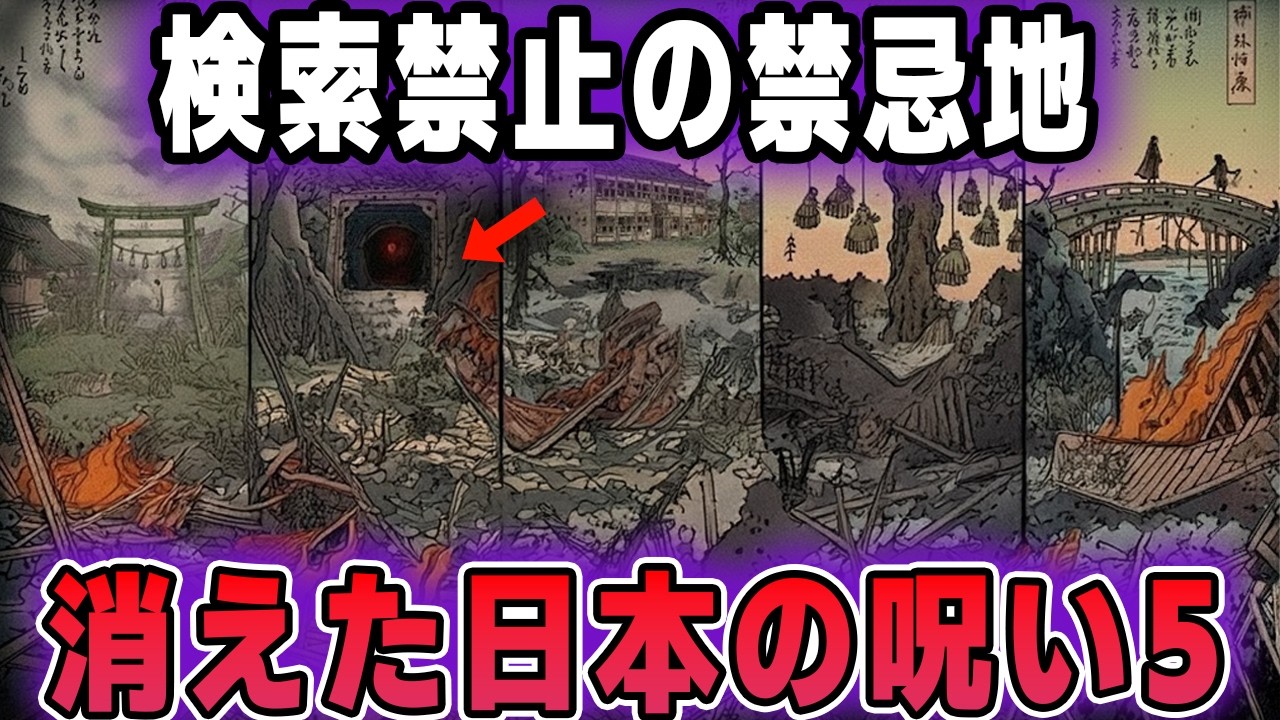 【ゆっくり解説】地図から消された？日本の呪われた地名5選