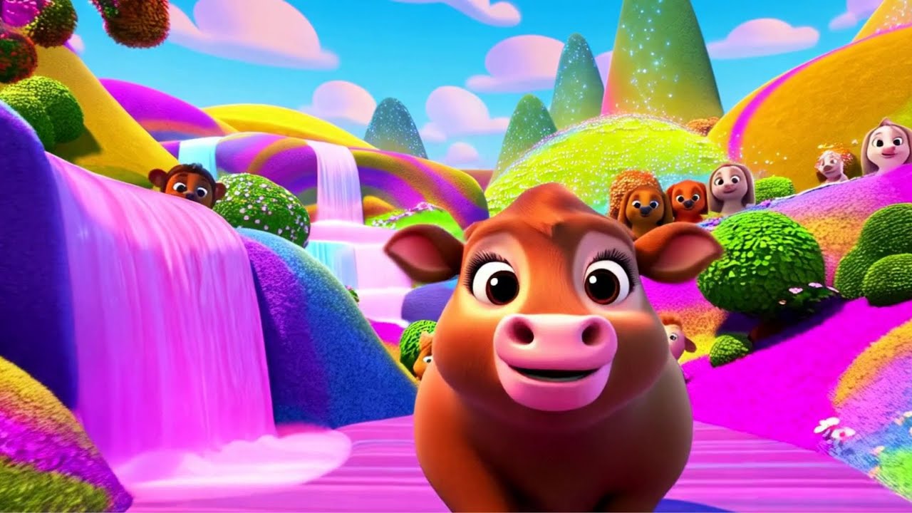 Milo the Curious Calf 🐮 | A Fun Farm Song for Kids 