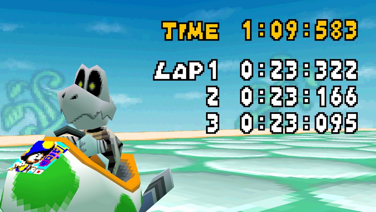 Mario Kart DS - GBA Sky Garden [100cc] 1:09.583 World Record - Taiga