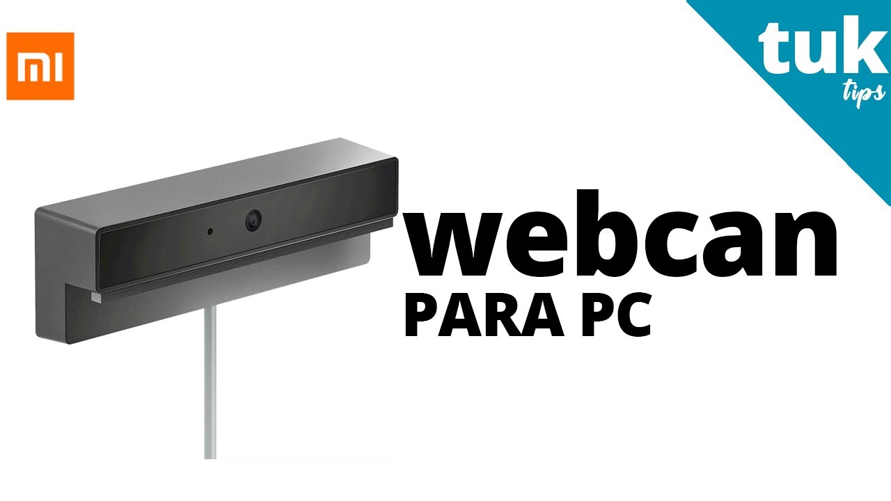 Webcam da  Xiaomi PARA AULA ONLINE - Unboxing