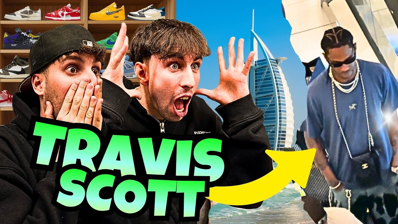 ABBIAMO INCONTRATO TRAVIS SCOTT! 😱 MENTRE VISITAVAMO I NEGOZI MIGLIORI DI DUBAI 🇦🇪