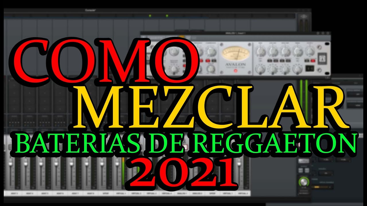 El SECRETO de MEZCLAR BATERIAS DE REGGAETON profesional | Fl Studio 20
