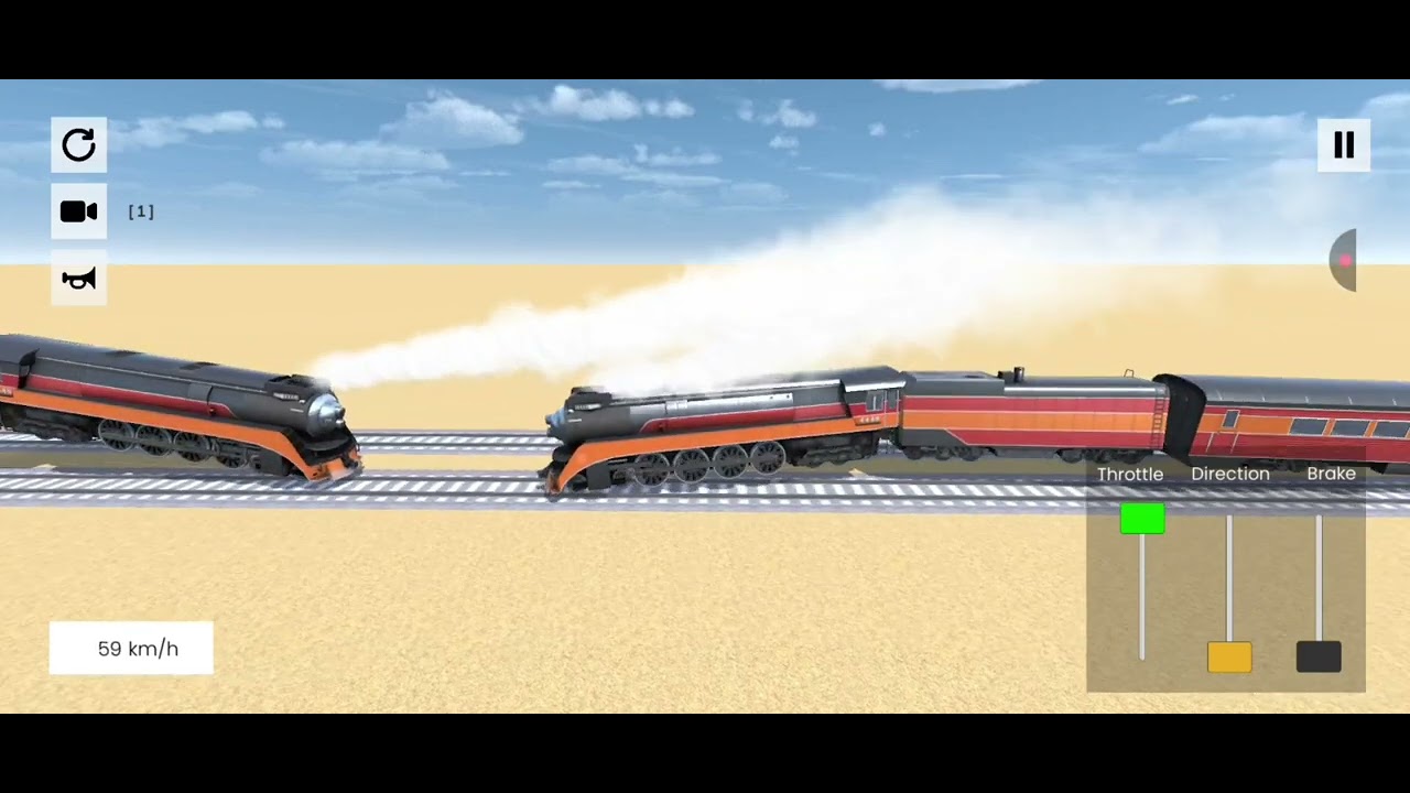 Frontal impact!
