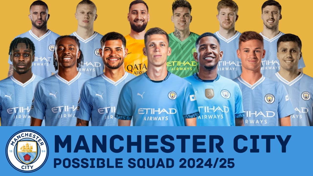 MANCHESTER CITY Possible Squad 2024/25 With New Signings & Current Transfer Rumours | Man City
