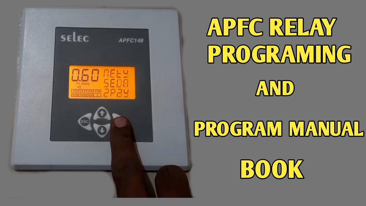 APFC RELAY |POWER FACTOR CONTROLER |SELECT 148