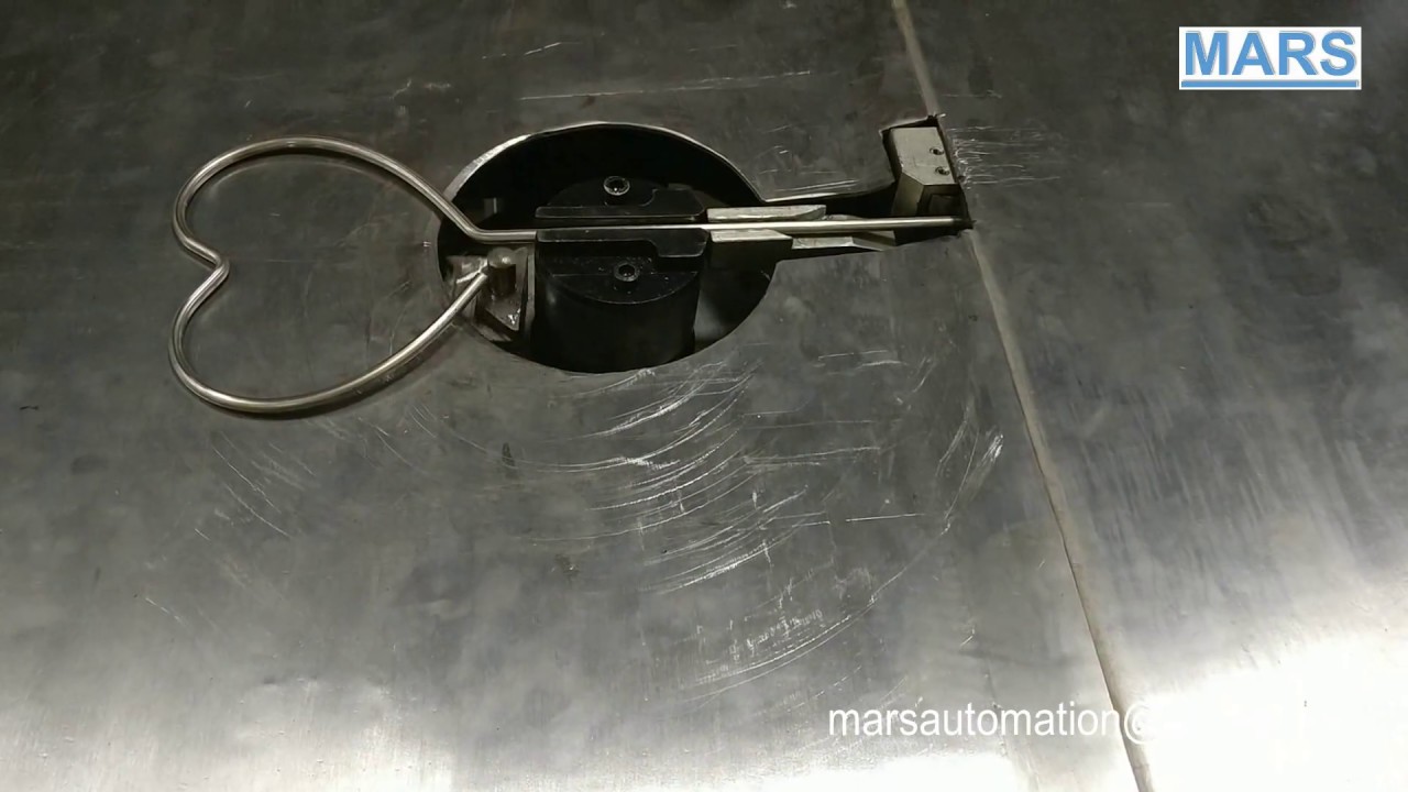 3D CNC Wire Bending Machine - Heart