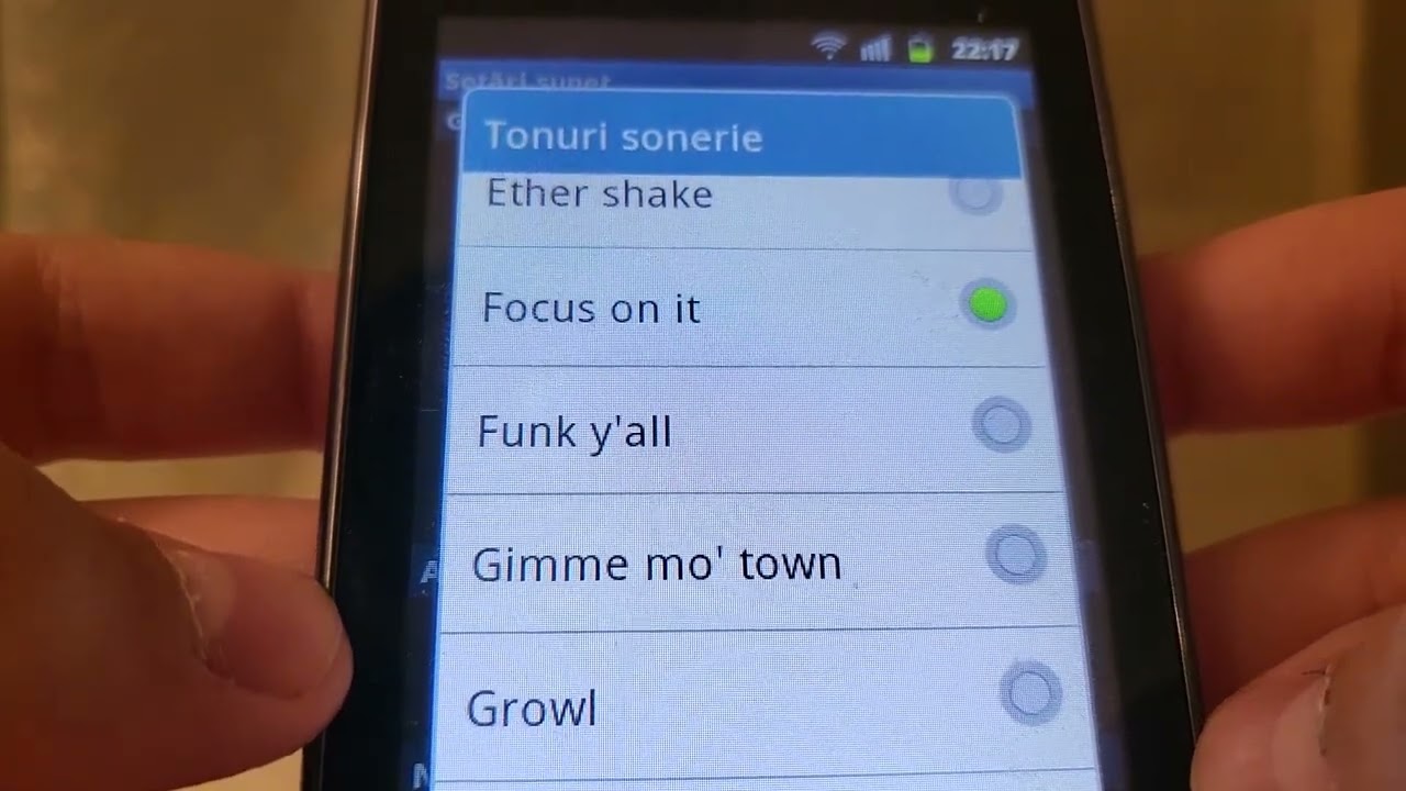 Samsung Galaxy Gio GT-S5660 - Ringtones (REMAKE)
