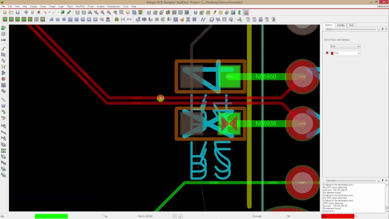 Allegro PCB Designer 17.2. Статическое выравнивание фазы.