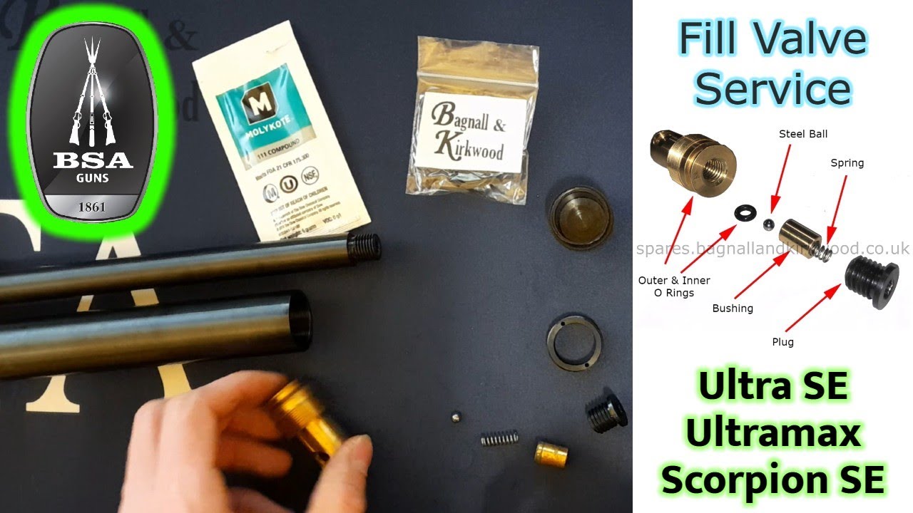 BSA Ultra SE, Ultramax & Scorpion SE Leaking Fill Valve Service