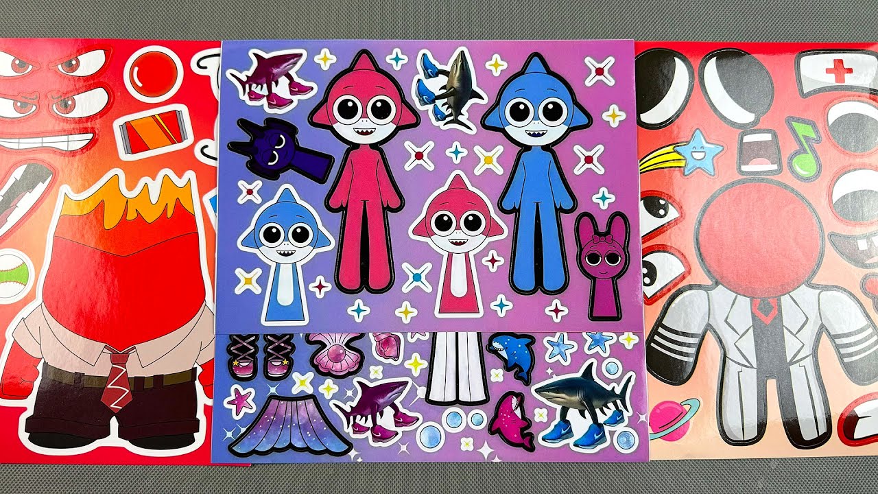 💖Paperdiy💖Inside Out 2 & ITALIAN BRAINROT paperdiy tutorial | ASMR