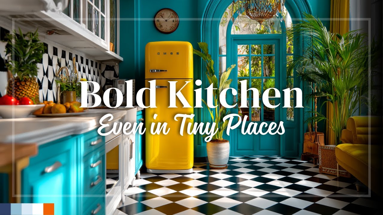 Tiny Kitchen, Big Personality: Eclectic Styling Tips