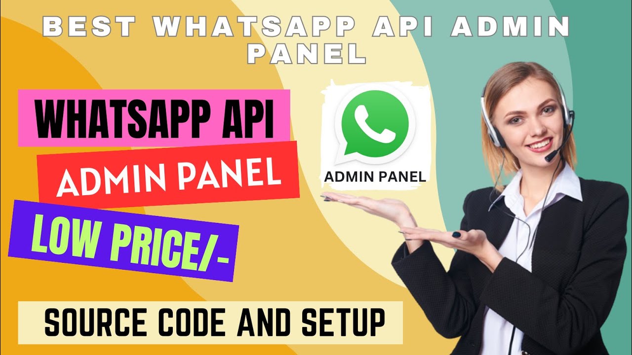 WhatsApp API Admin Panel Source Code One Time Rs. 7000 Fix Price Unlimited API #whatsappapi #api