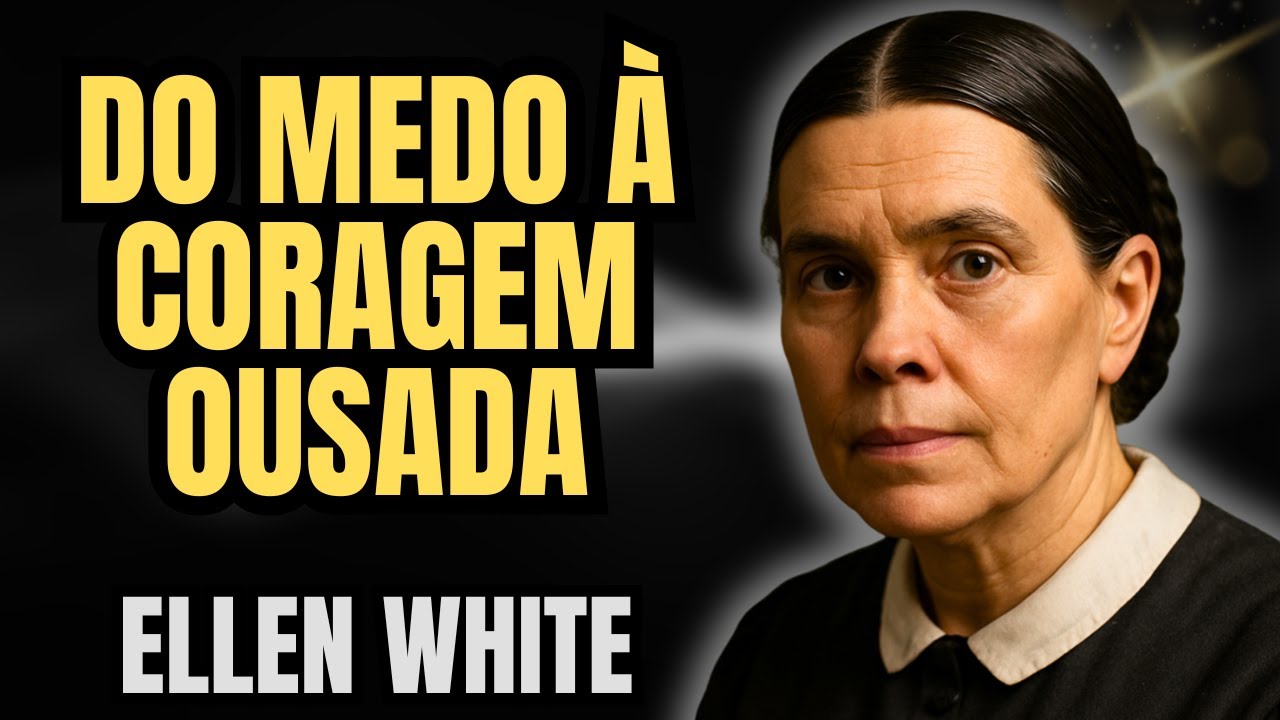 SE VOCÊ TEM MEDO DE AGIR, ELLEN WHITE TEM UMA RESPOSTA PARA VOCÊ CORAGEM OUSADA
