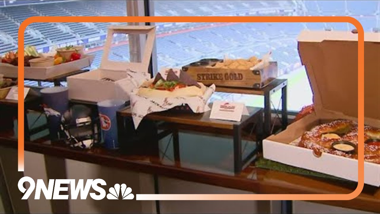 Broncos bust out tasty food options for AFC Championship Game
