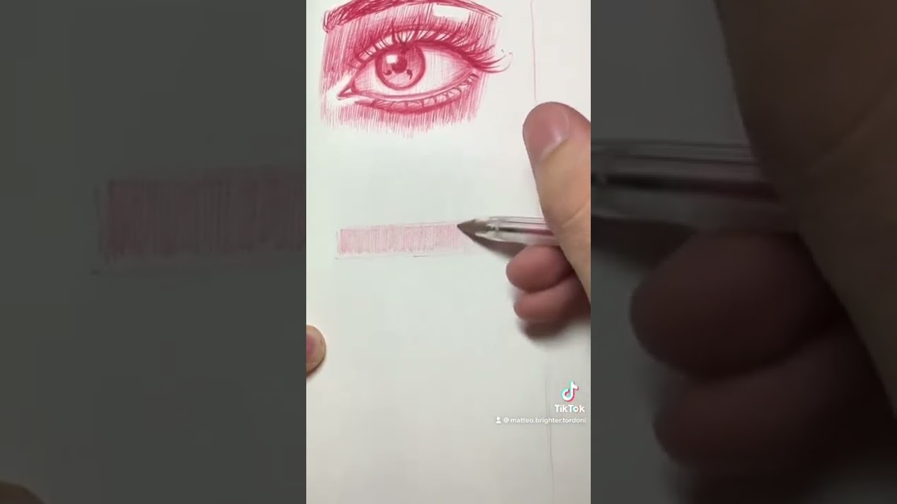 Come fare il chiaroscuro con la penna bic✍️ #chiaroscuro #pennabic #penna #disegno #disegnoapenna