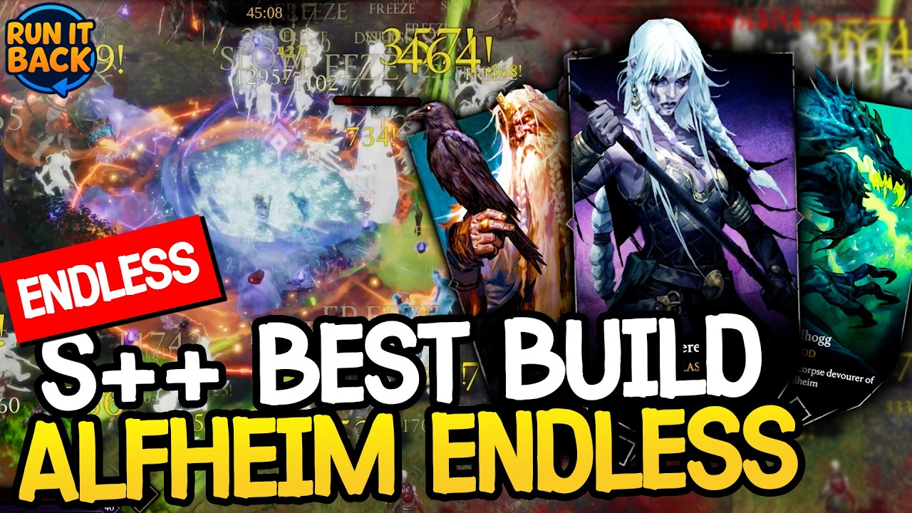 I Took this S+++ Seeress Build over 50 Minutes on Endless Alfheim! - Jotunnslayer
